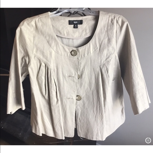 Missoni Cropped Metallic Finish Jacket, Small